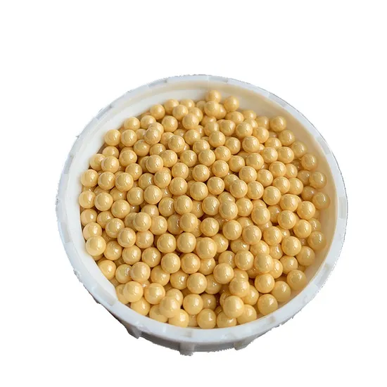 High Chemical and Thermal Stability Grinding Stable Beads Cerium Stabilized Zirconia